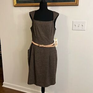 Evan Picone Fully Lined Plaid Midi w/pockets, Sz. 14.